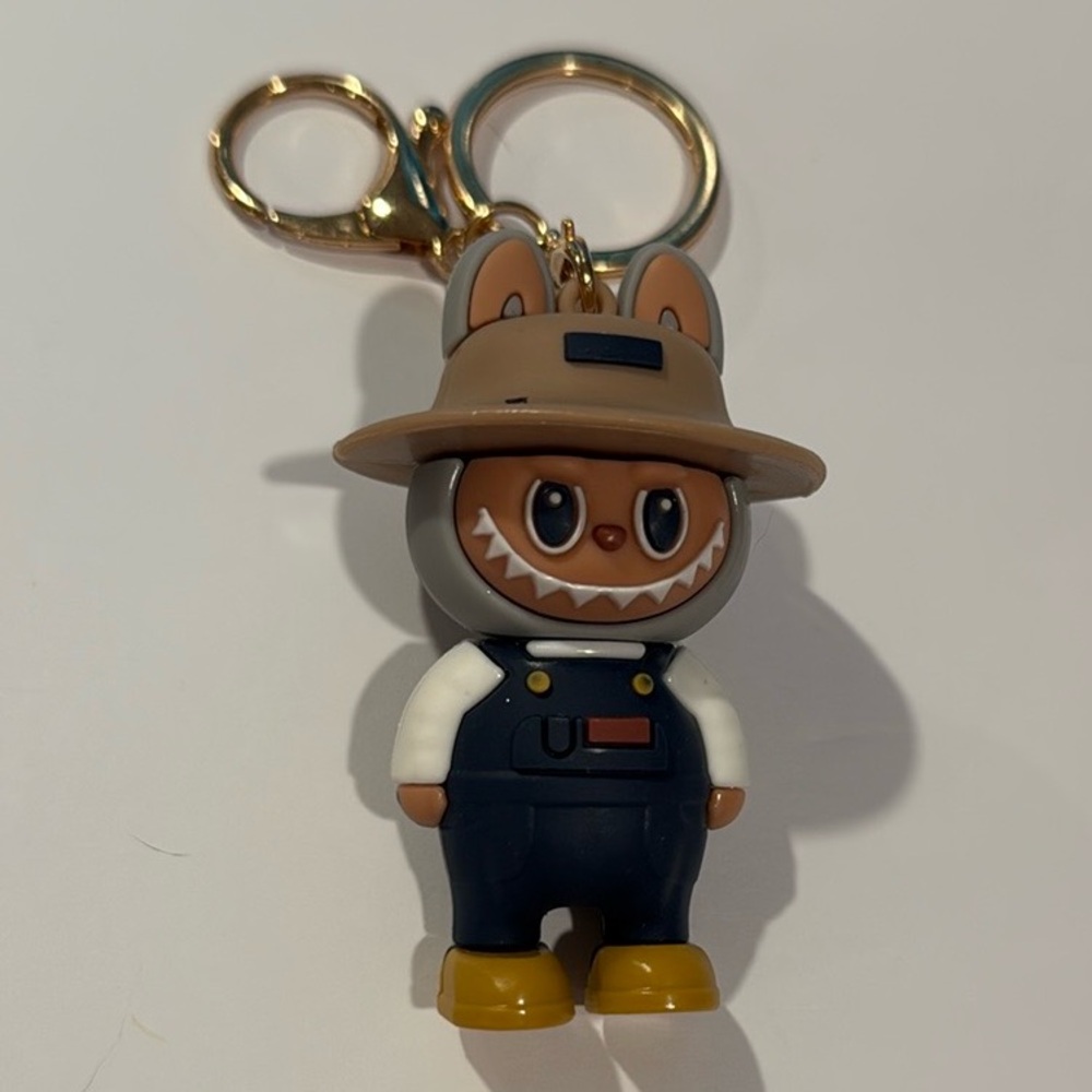 Labubu Keychain with Hat